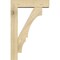 Ekena Millwork Balboa Block Rough Sawn Bracket w/ Offset Brace, Douglas Fir, 6"W x 22"D x 34"H BKT0604X22X34BOA05RDF - alternate 4